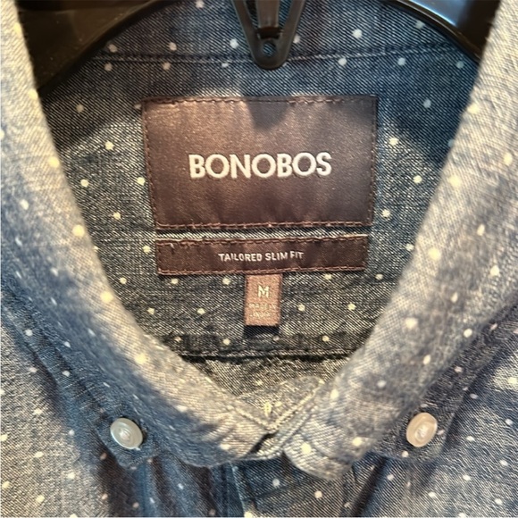 Bonobos Medium Polka Dot Shirt - Picture 2 of 4
